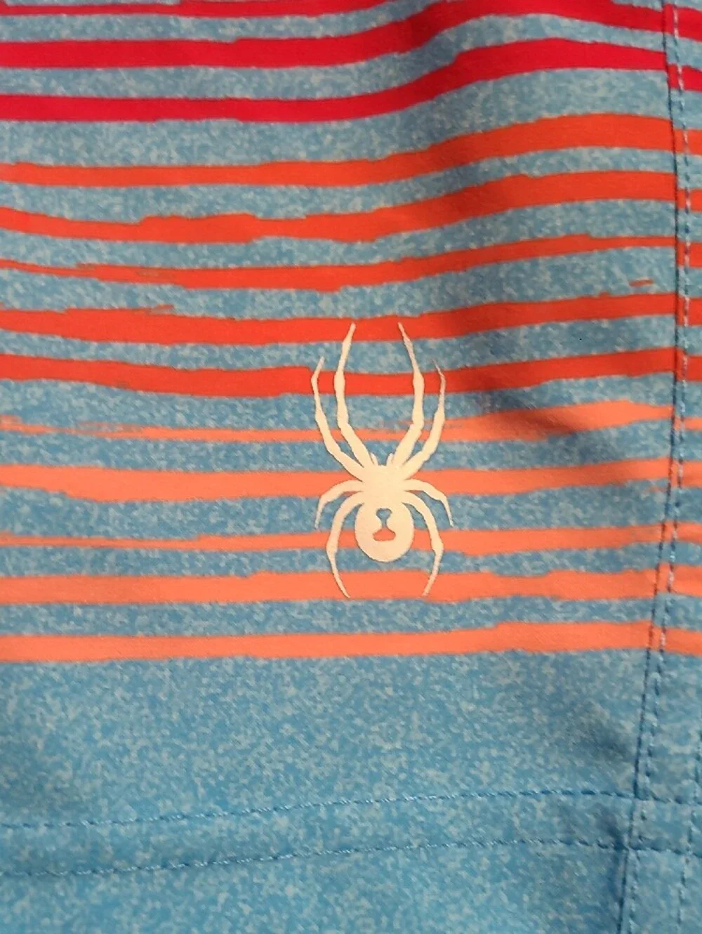 Spyder Light Blue Swim Trunks  - Boy's Small 7/8
